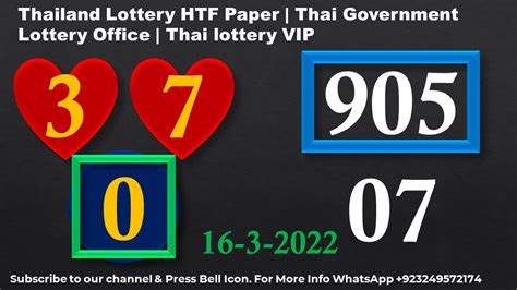 thai government lottery office|Thai lottery .